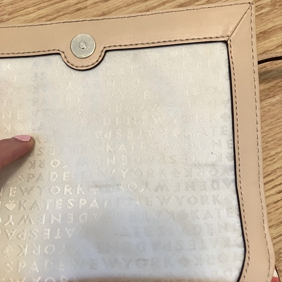 SOLD: Kate Spade Grant Street Sally Peony Palm Crossbody Purse - Picture 8 of 16